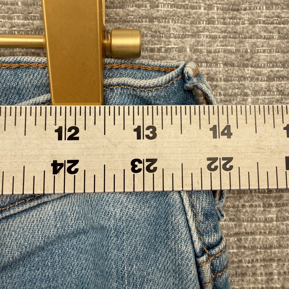 Everlane High Waist Straight Leg Jeans Light Wash Denim Women Size 28 - Picture 5 of 10
